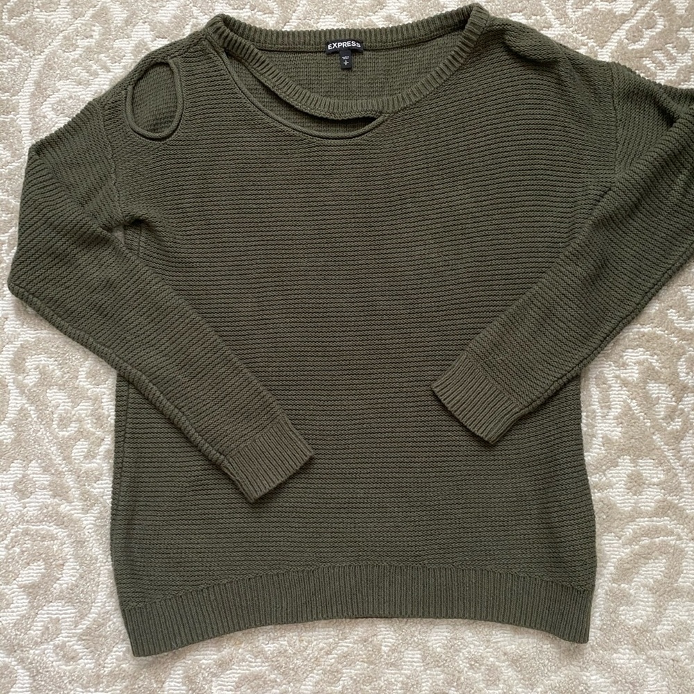 Express Ripped Sweater